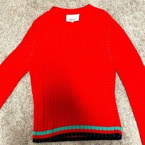 3.1 Phillip Lim Red Sweater Size M